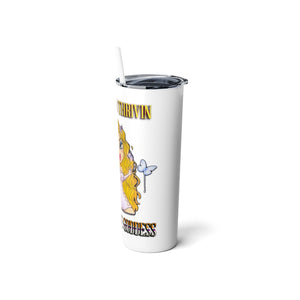Goldie The Goddess Tumbler with Straw